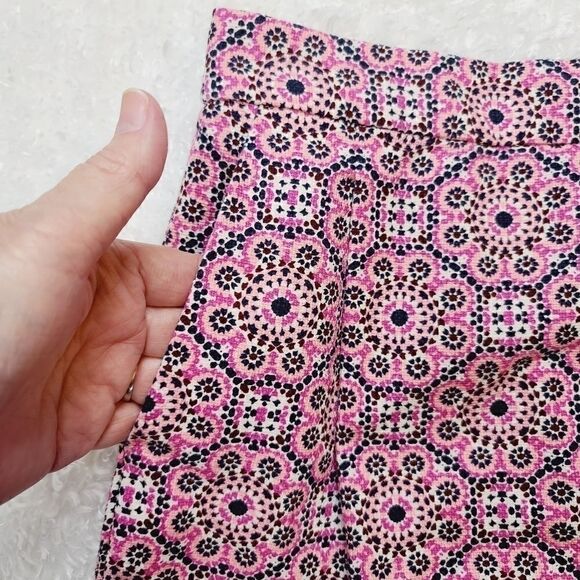 J Crew Skirt Pink and Black Size 0 - Picture 5 of 6